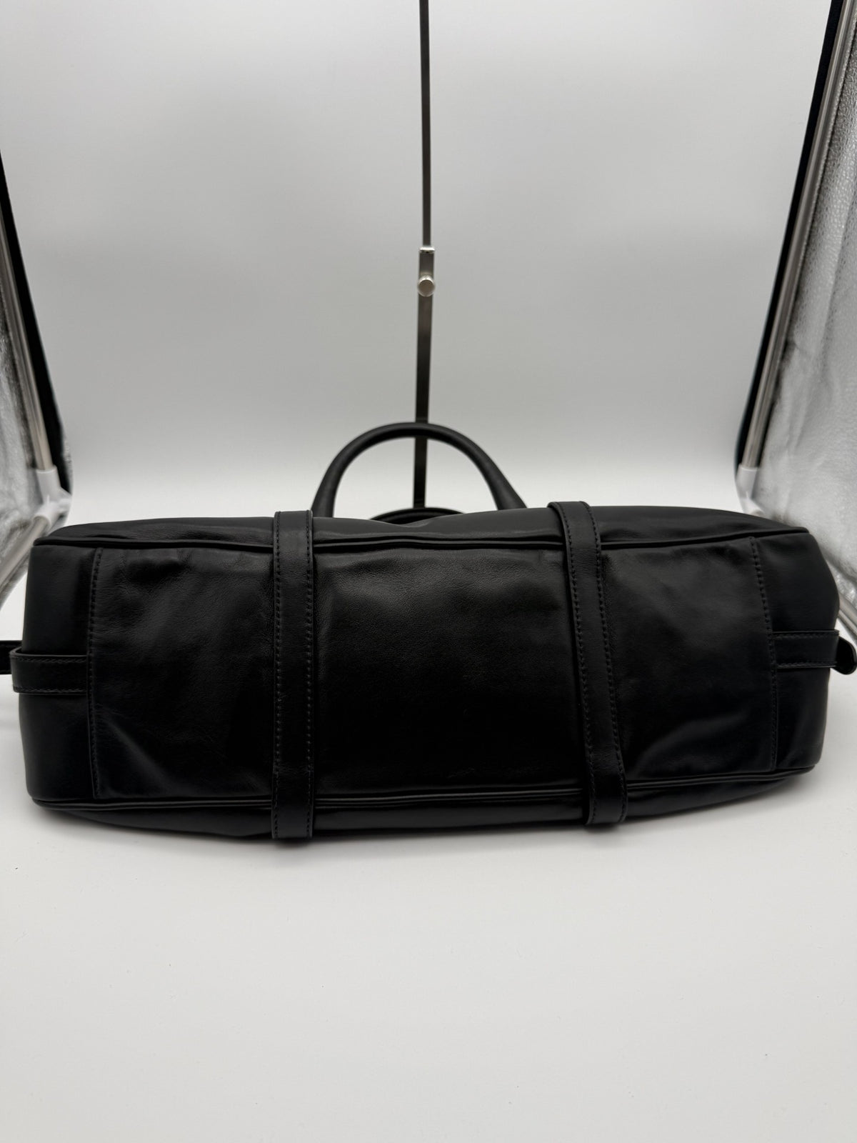 Prada Bauletto Satchel — Black