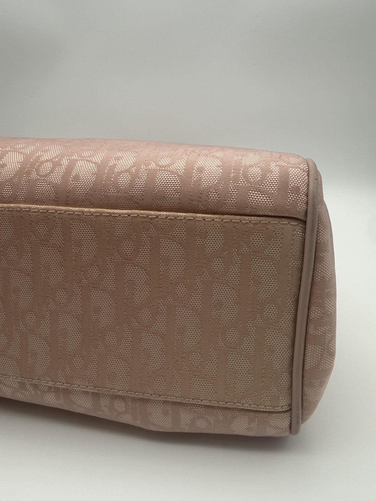 Dior Trotter Top Handle Bag — Powder Pink