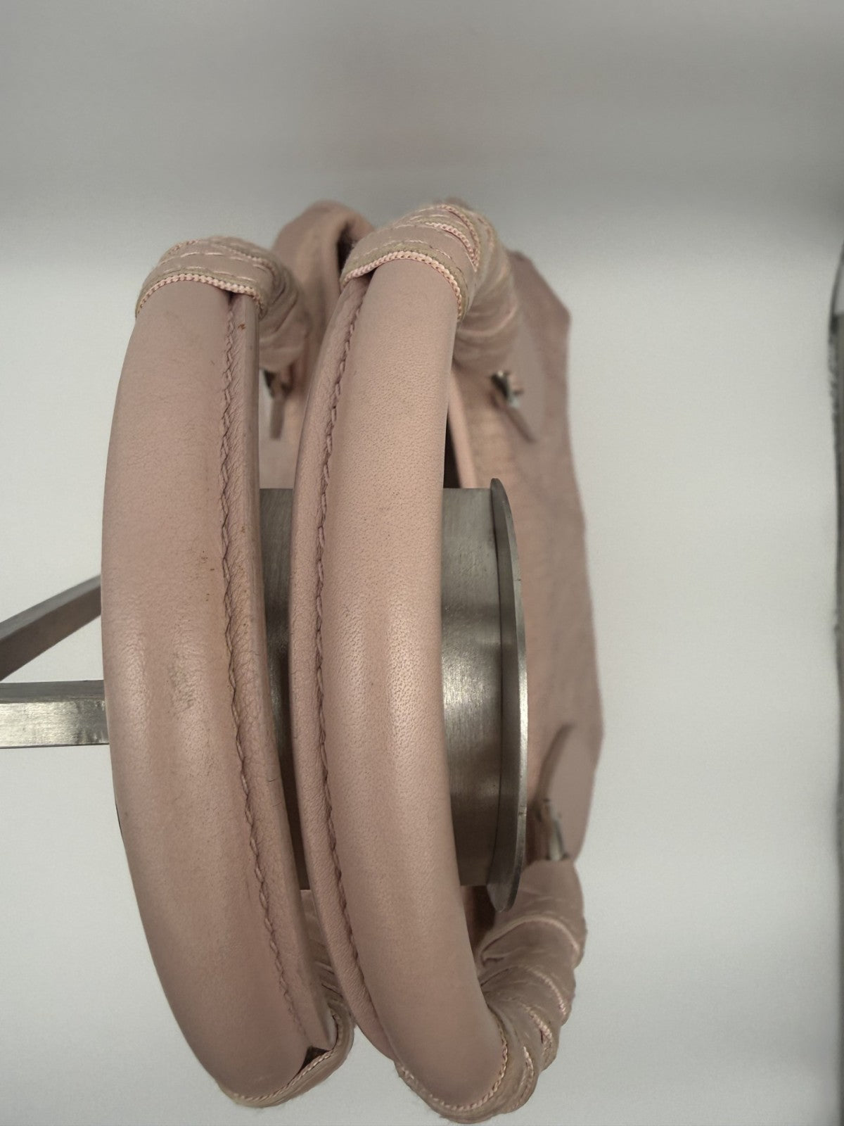 Dior Trotter Top Handle Bag — Powder Pink