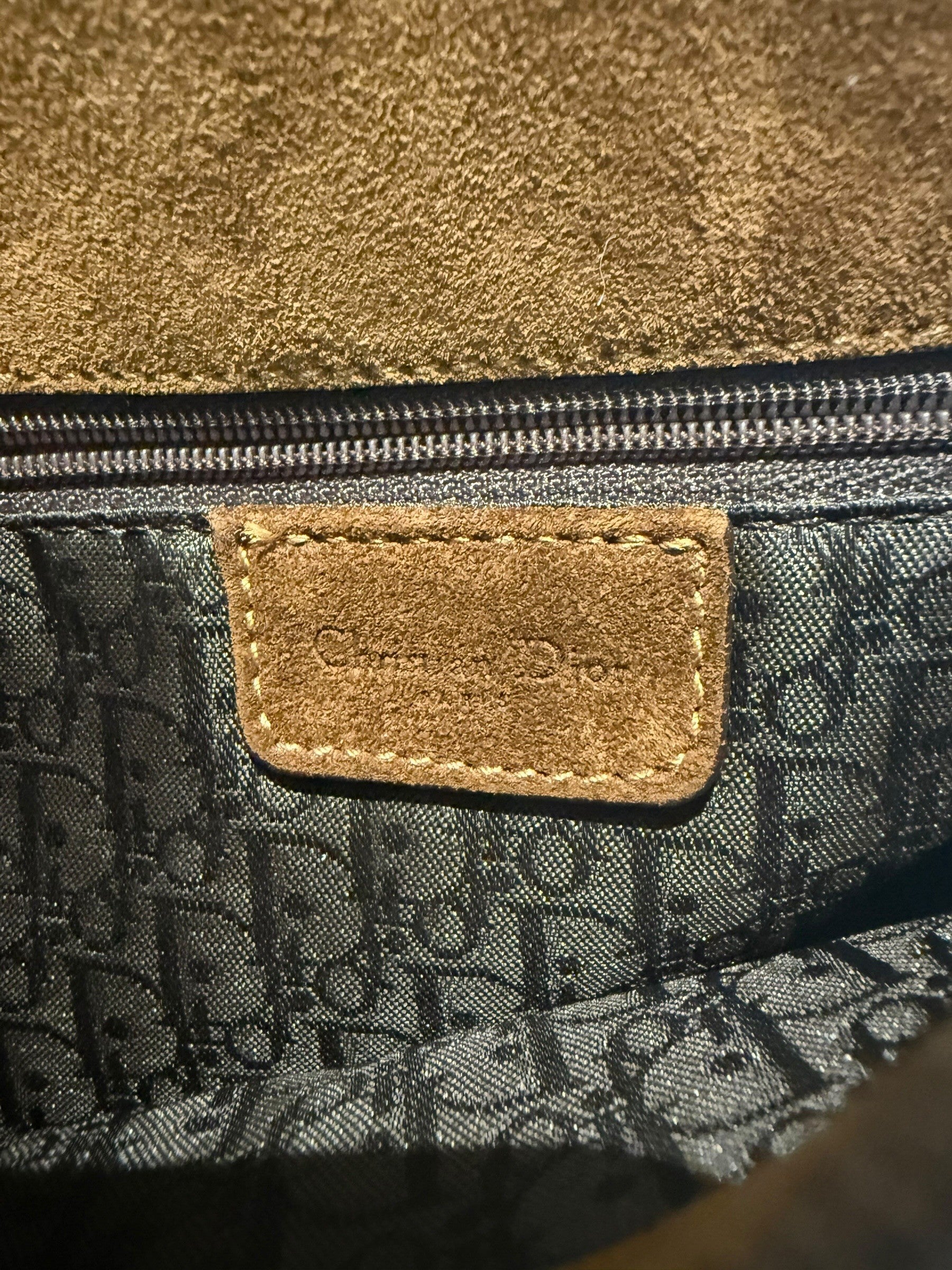 Vintage Christian Dior Saddle Bag — Galliano Era Pony Hair & Suede