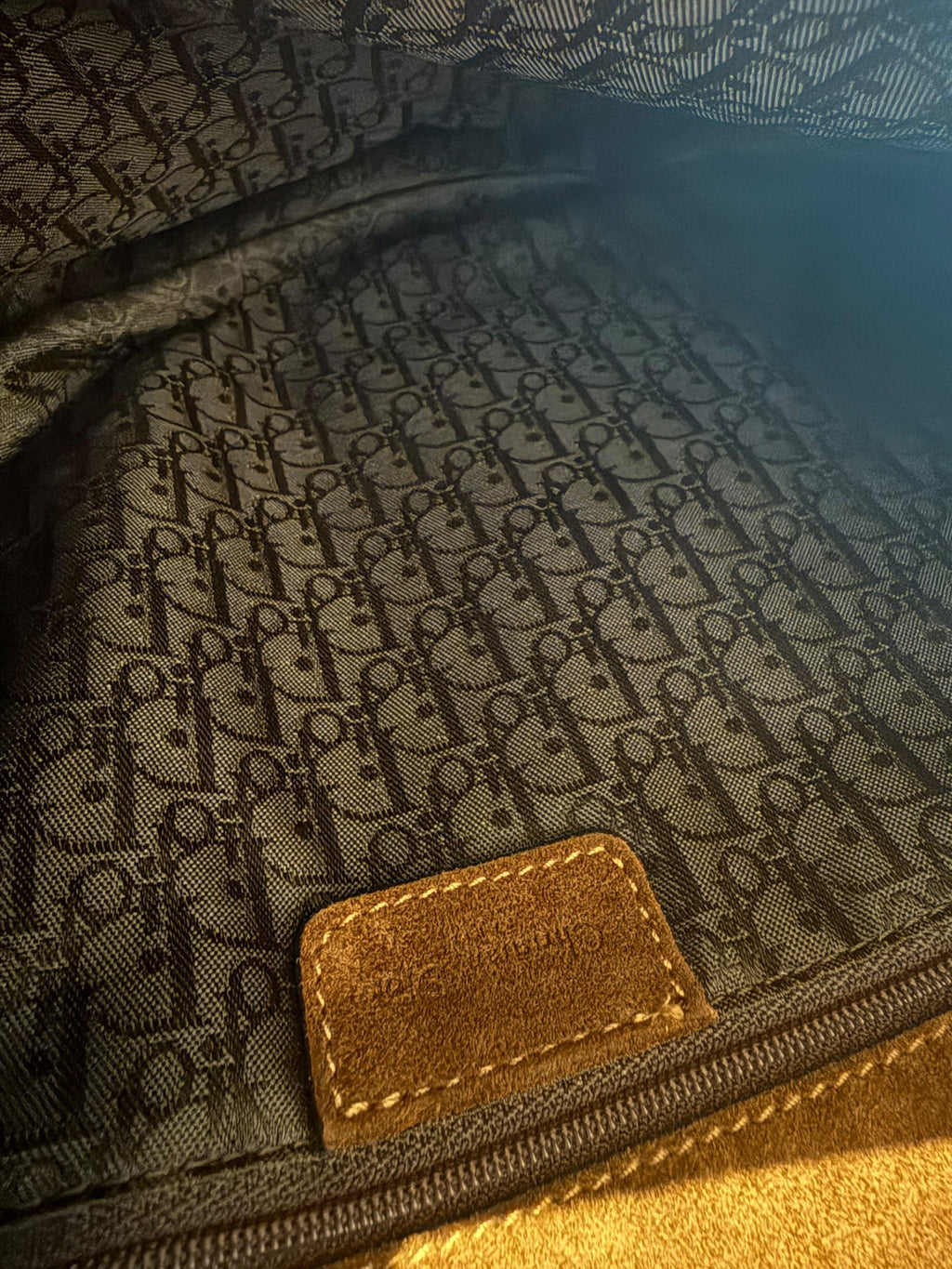 Vintage Christian Dior Saddle Bag — Galliano Era Pony Hair & Suede