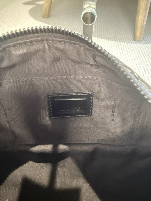 Fendi Preloved Brown Zucca Mini Pochette Shoulder Bag FF Monogram Canvas