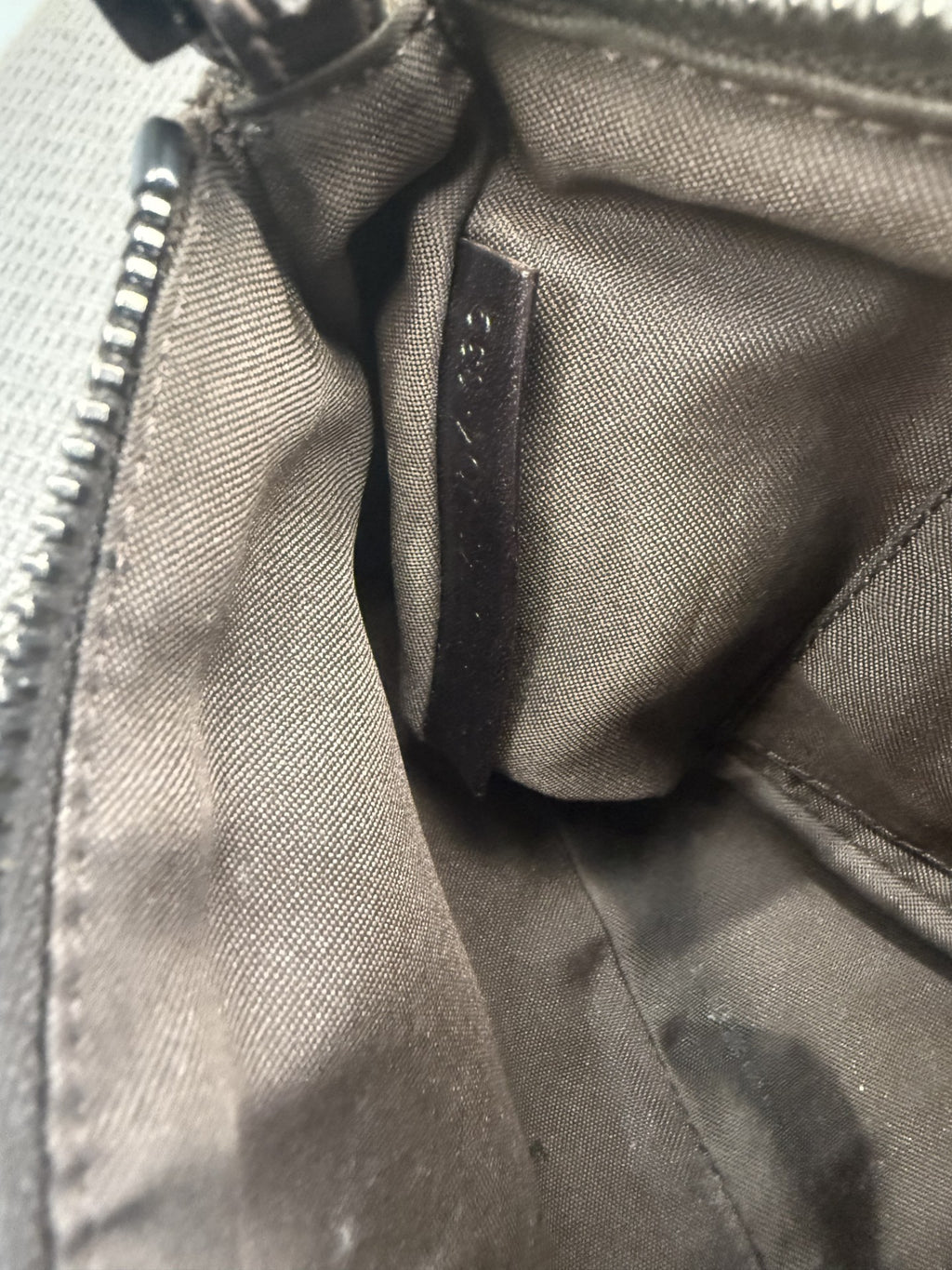 Fendi Preloved Brown Zucca Mini Pochette Shoulder Bag FF Monogram Canvas