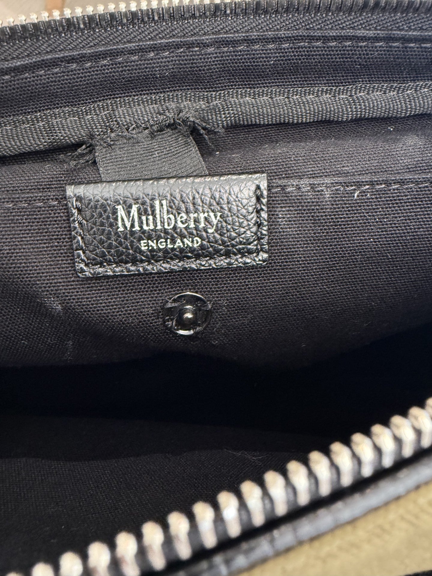 Mulberry Canvas Messenger Crossbody Bag – Khaki Green