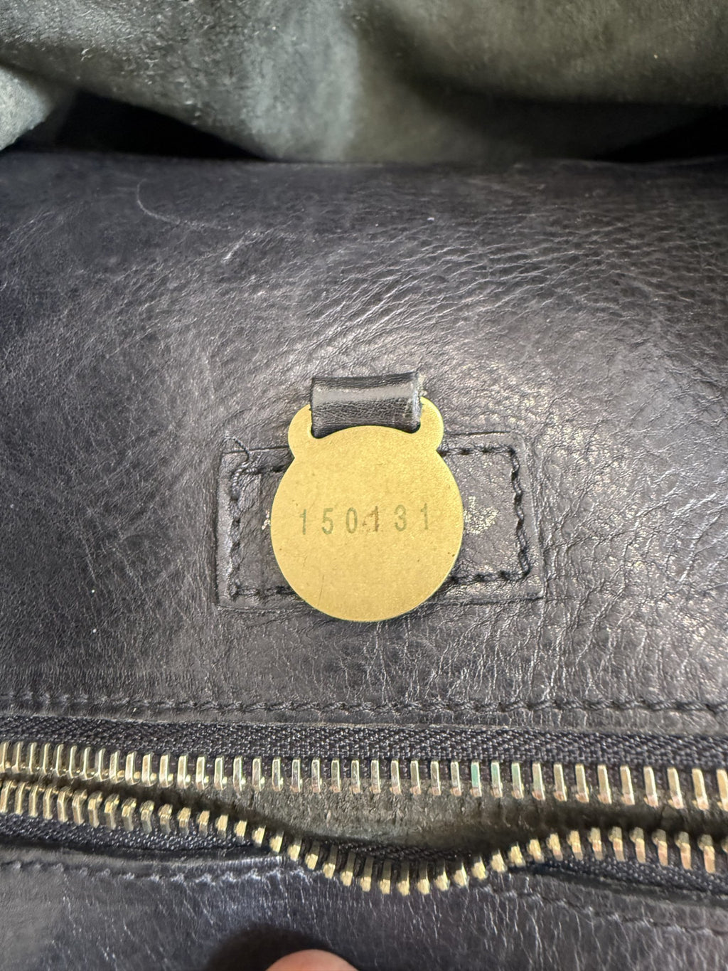 Mulberry Black Darwin Leather Belted Tote Bag – Vintage Pre-2005, Brass Hardware