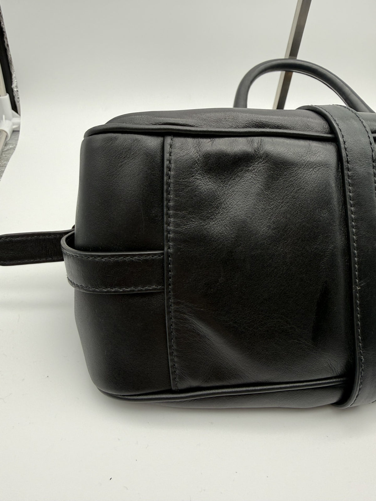 Prada Bauletto Satchel — Black