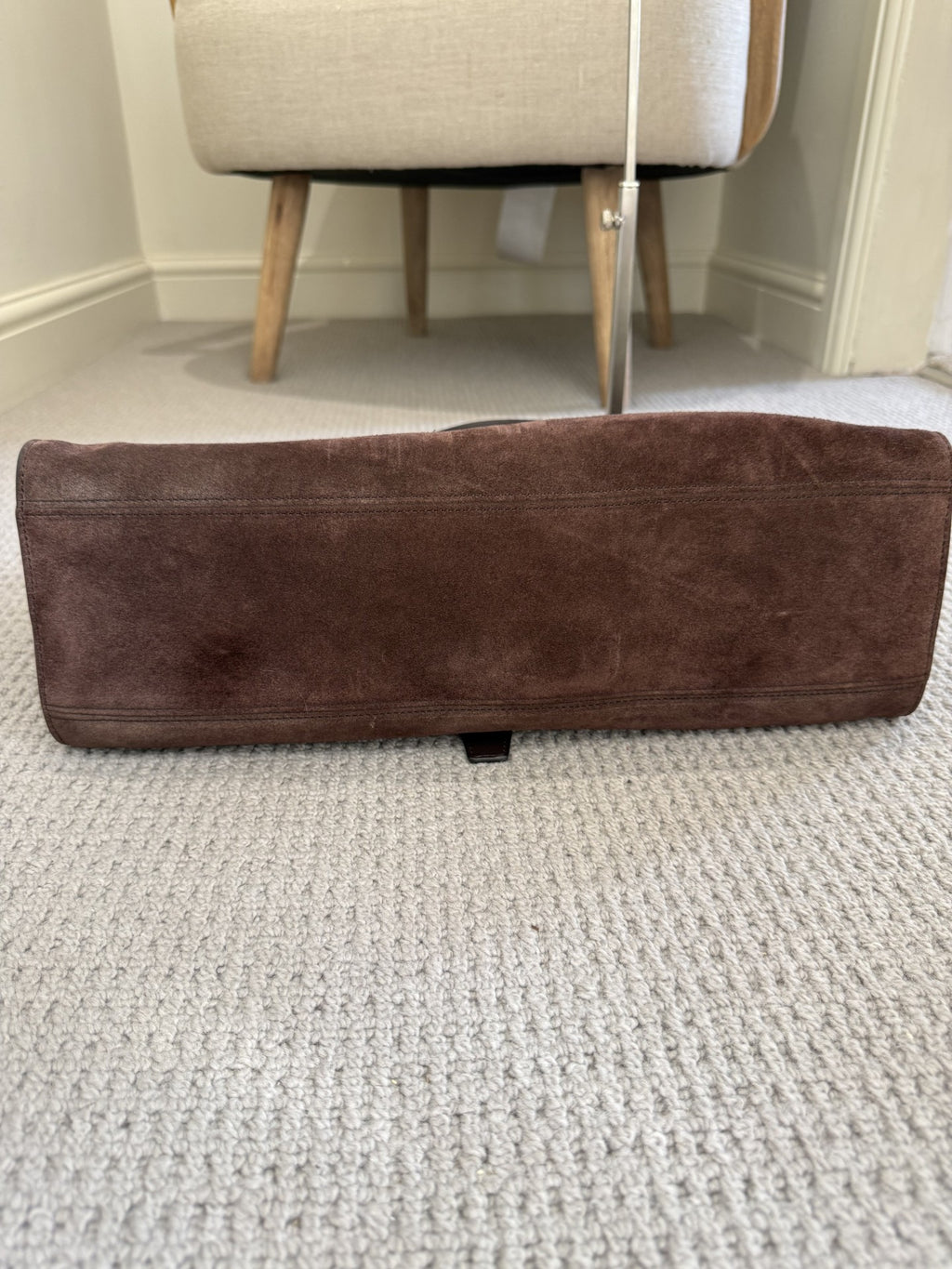 Mulberry Roxanne Shoulder Bag – Chocolate Suede