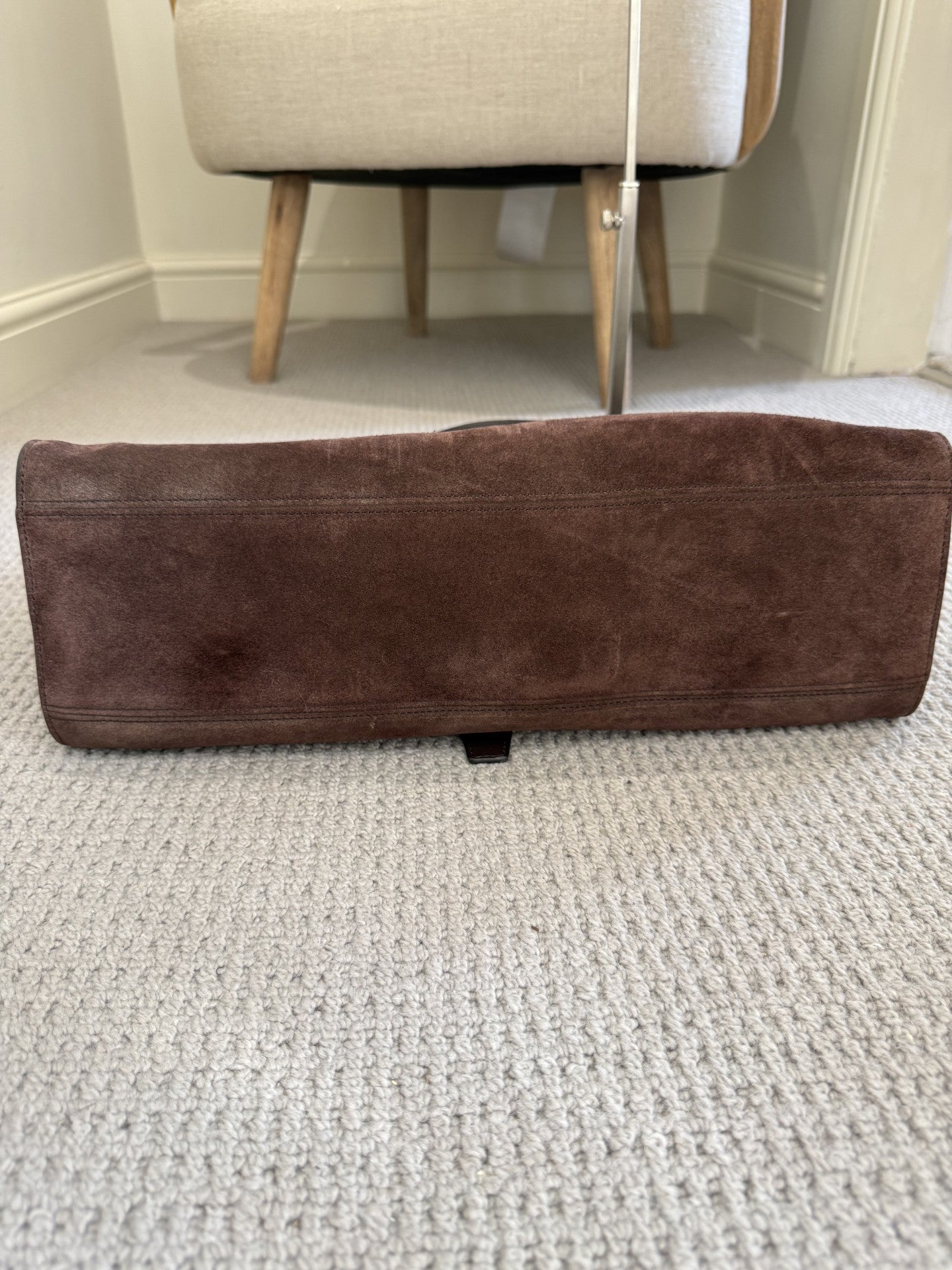 Mulberry Roxanne Shoulder Bag – Chocolate Suede