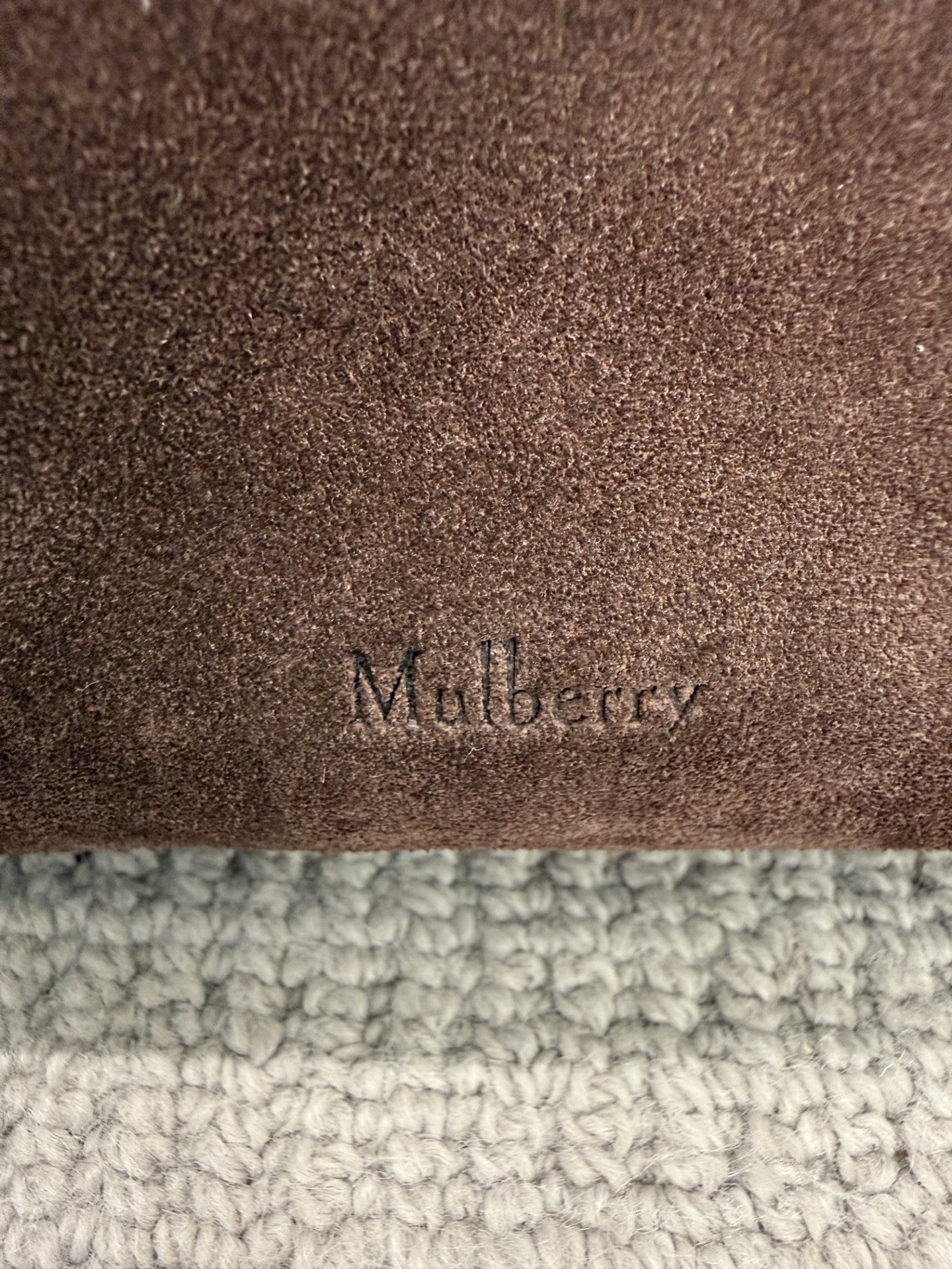 Mulberry Roxanne Shoulder Bag – Chocolate Suede