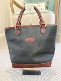 Vintage Mulberry Scotchgrain Tote Bag – Black & Tan