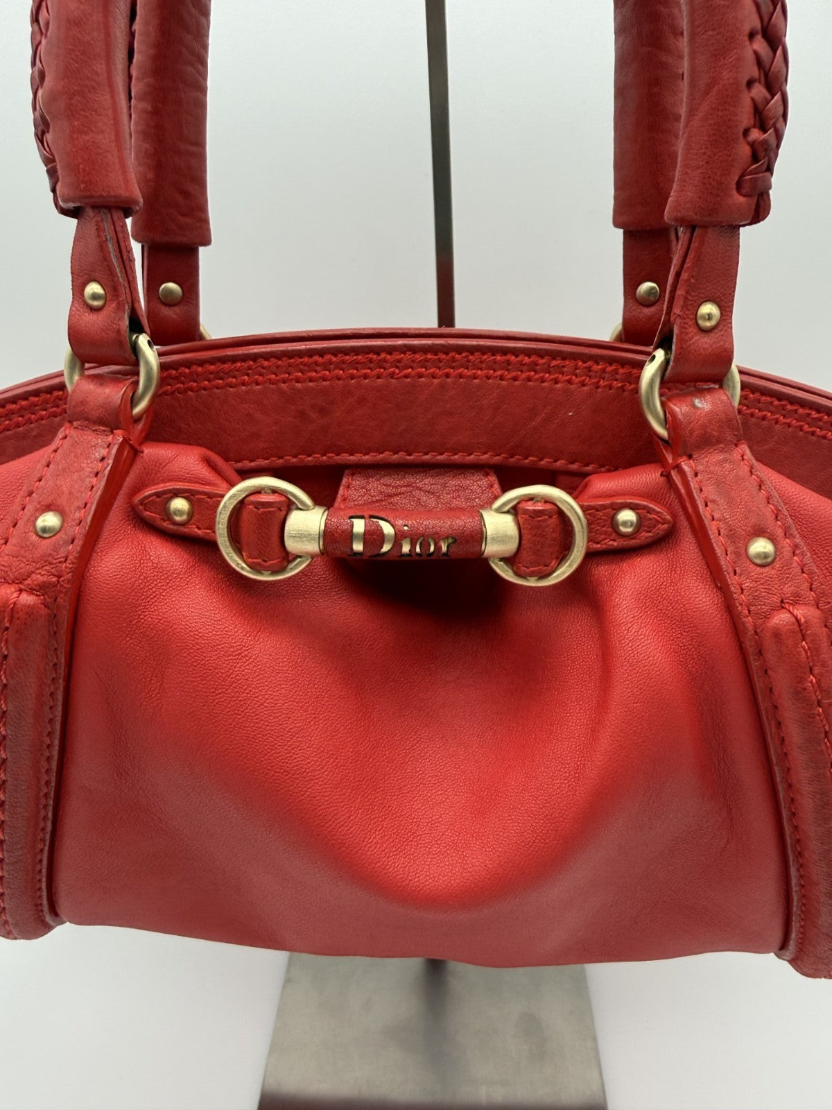 Dior My Dior Frame Bag — Red