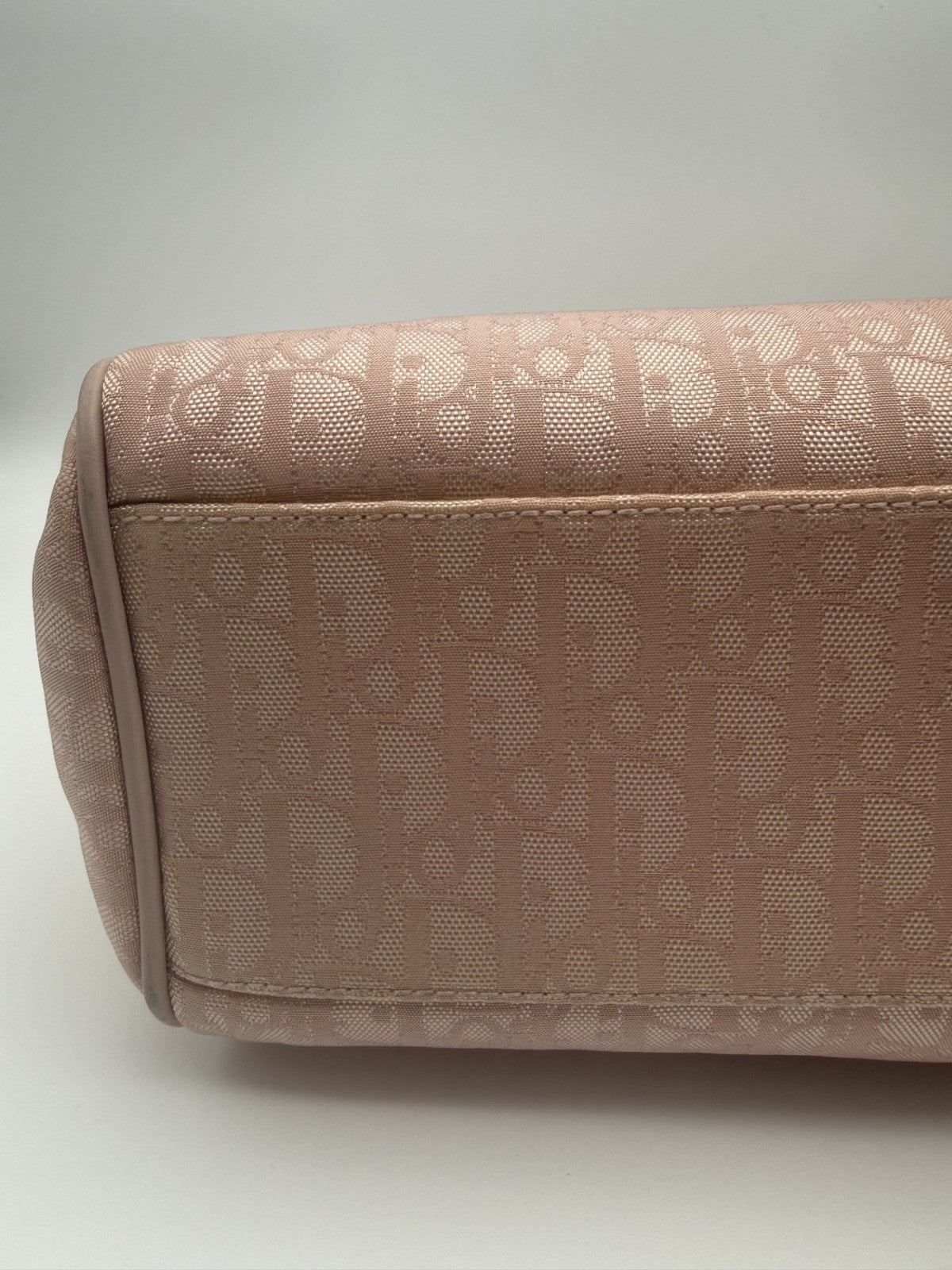 Dior Trotter Top Handle Bag — Powder Pink
